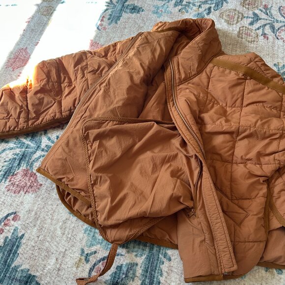 FREE PEOPLE Pippa Puffer Jacket Packable, size XS, burnt orange - Picture 7 of 7